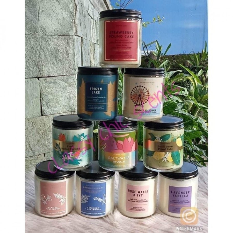 شمعة باث اند بودي ووركس(Bath&Body Works Candle) أطلبه الأن !