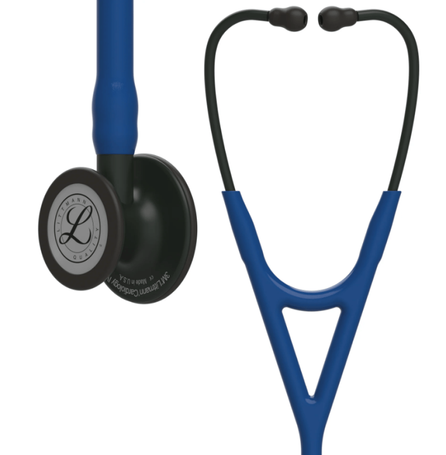 سماعة طبيب ليتمان كارديولوجي 4 الأصلية - Stethoscope - Littmann Cardiology IV Navy Edition 6168