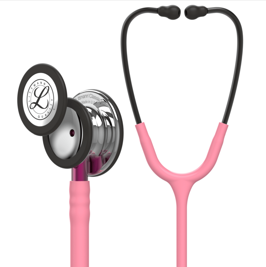 سماعة طبيب ليتمان - Littmann Classic 3 Pearl Pink Mirror