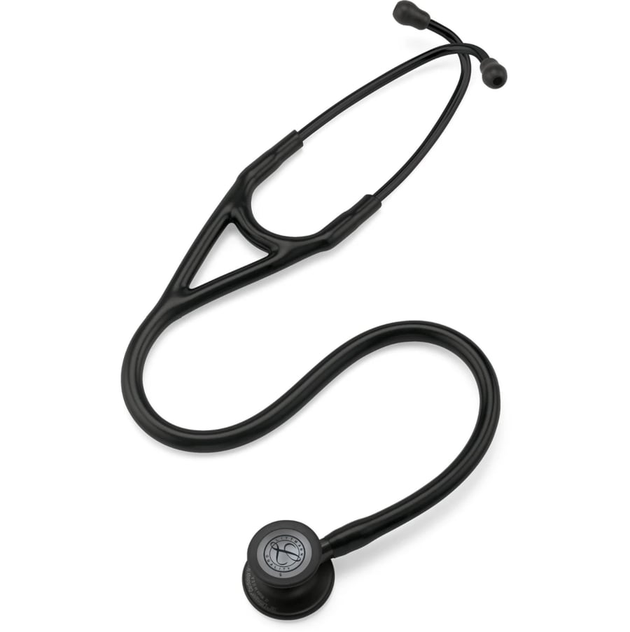 سماعة طبيب ليتمان كارديولوجي 4 الأصلية - Stethoscope - Littmann Cardiology IV Black Edition 6163