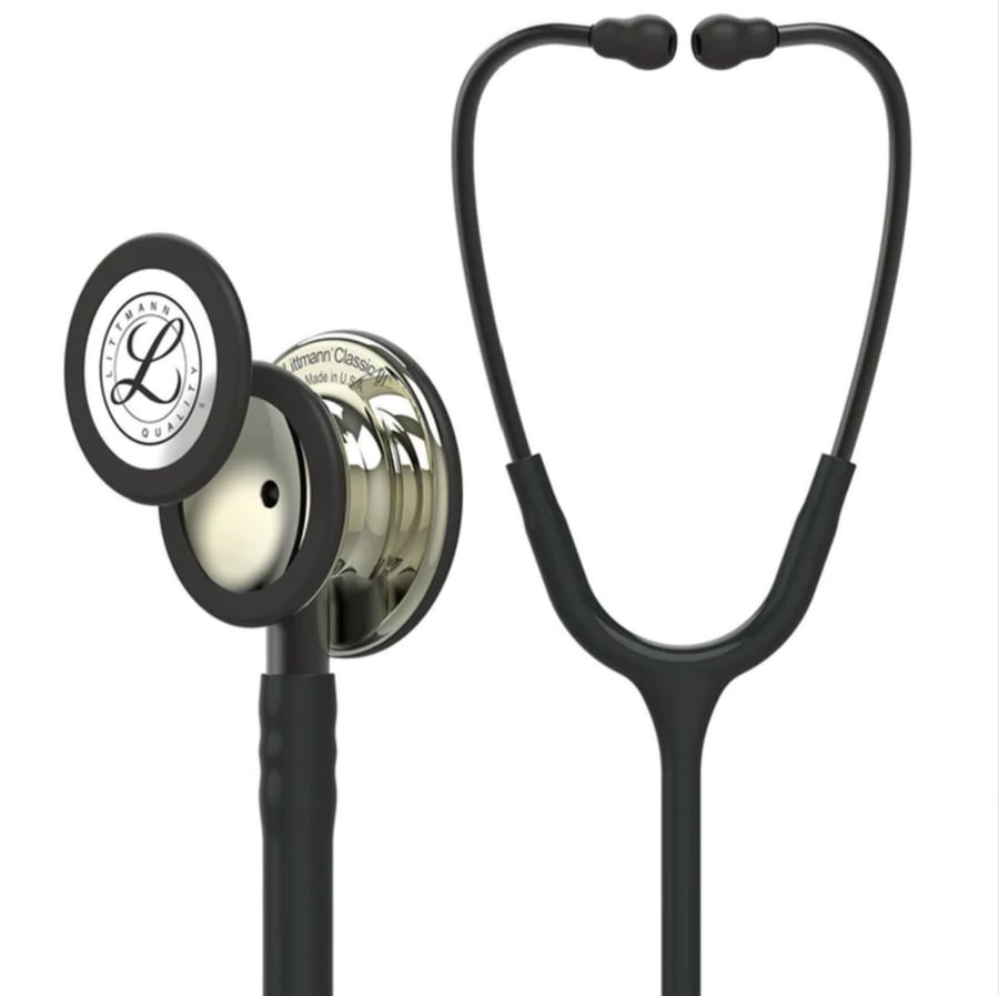 سماعة طبيب ليتمان- Littmann Classic 3 Champagne Black limited Edition