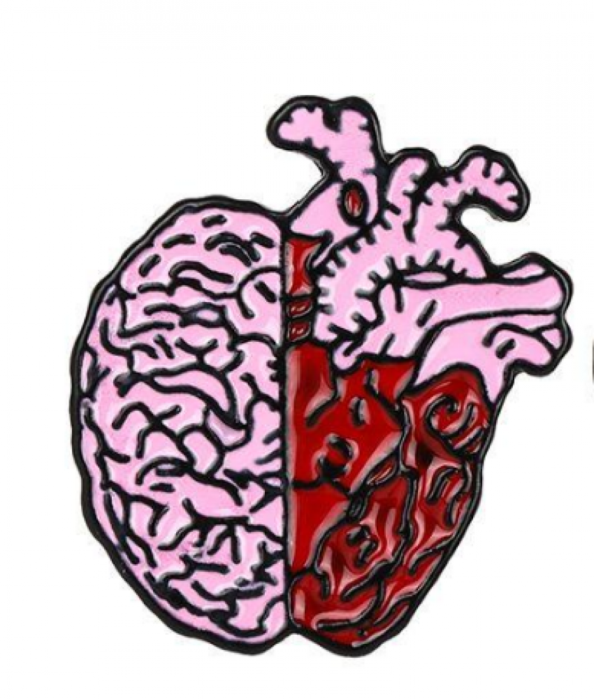Brain-Heart Pin