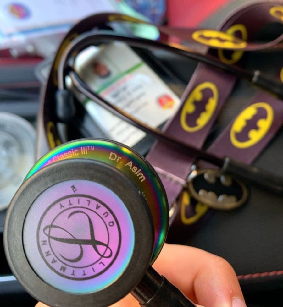 سماعة طبيب ليتمان  - Littmann Classic 3 Rainbow Pink Limited Edition