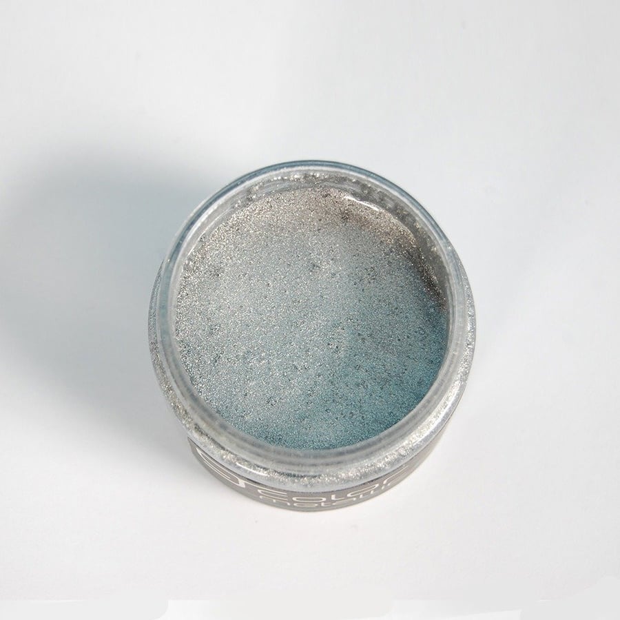 635 - Metalk Silver Graffiti Resin Metallic Silver