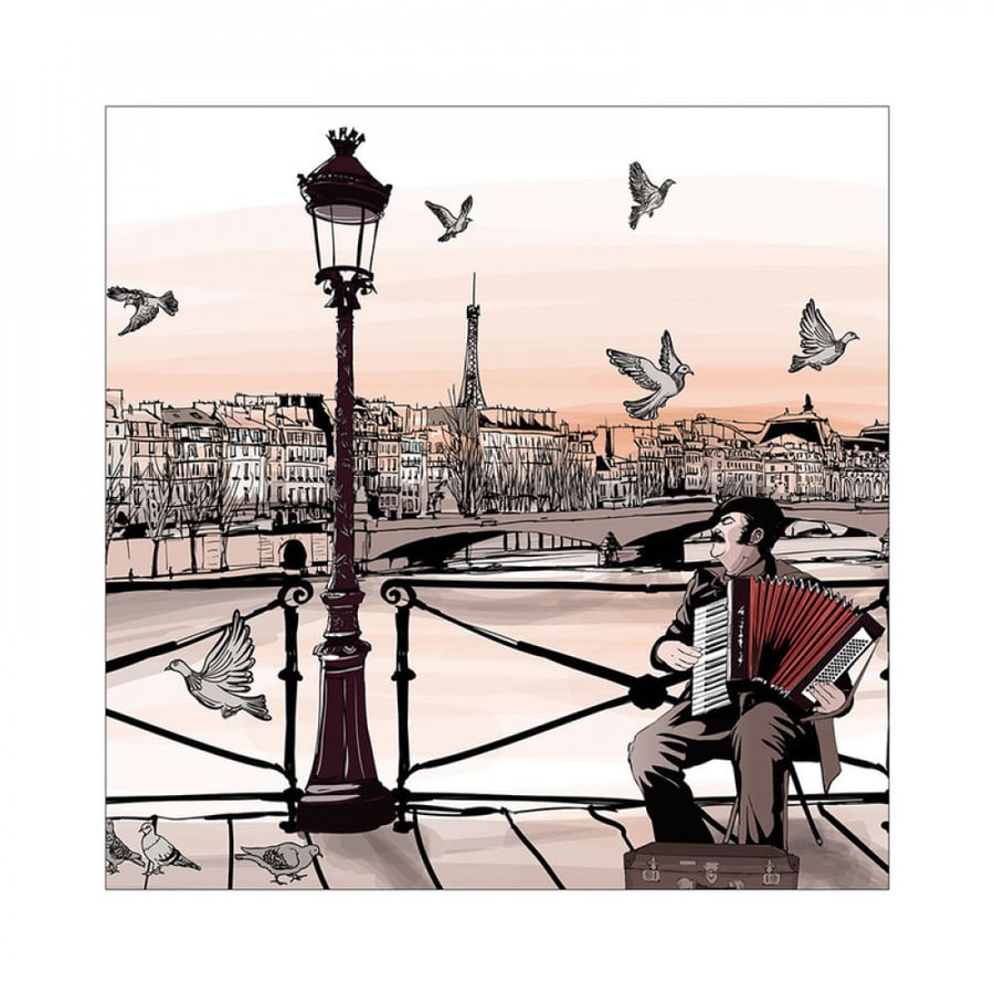Wall art for home decor printed on lightweight rigid board without frame size 20 × 20 cm