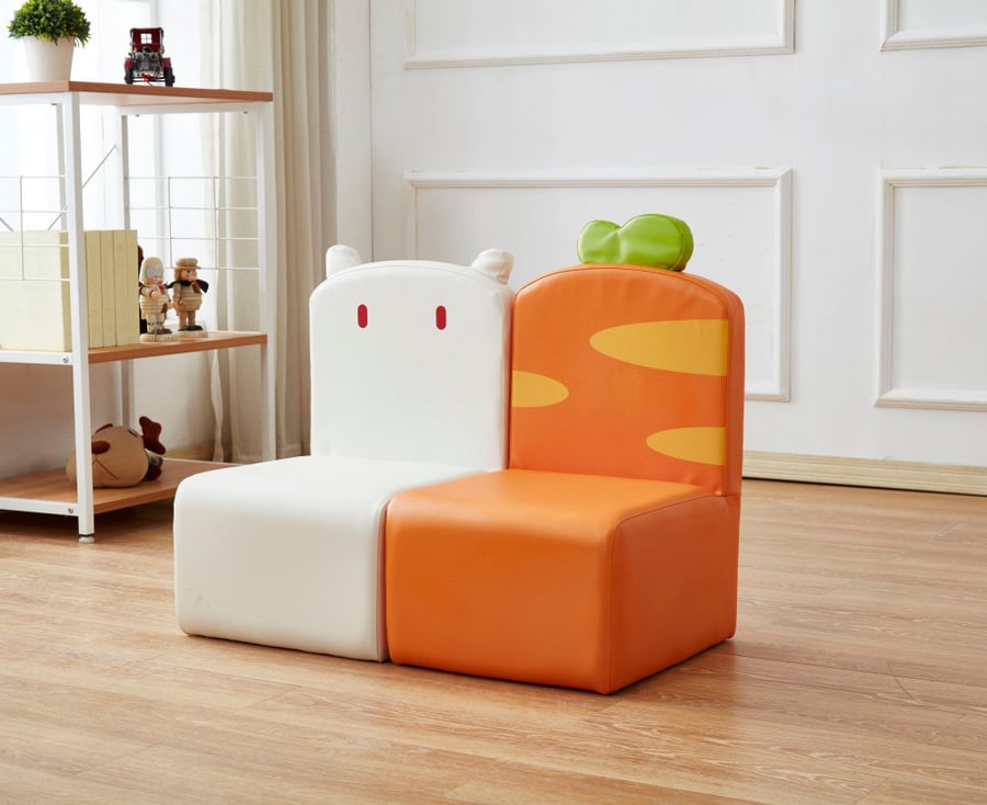 Rabbit and tiger animal sofa 4 pieces