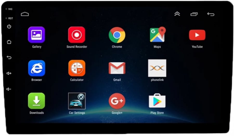 شاشة عمومي اندرويد 10 بوصة gps 2+32