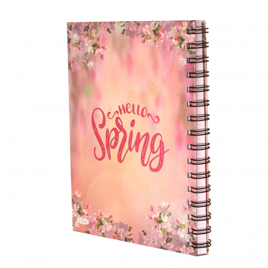 كلاس- دفتر ريكورد عربي- 200 ورقة- A5- الأشكال متنوعة Class Notebook
