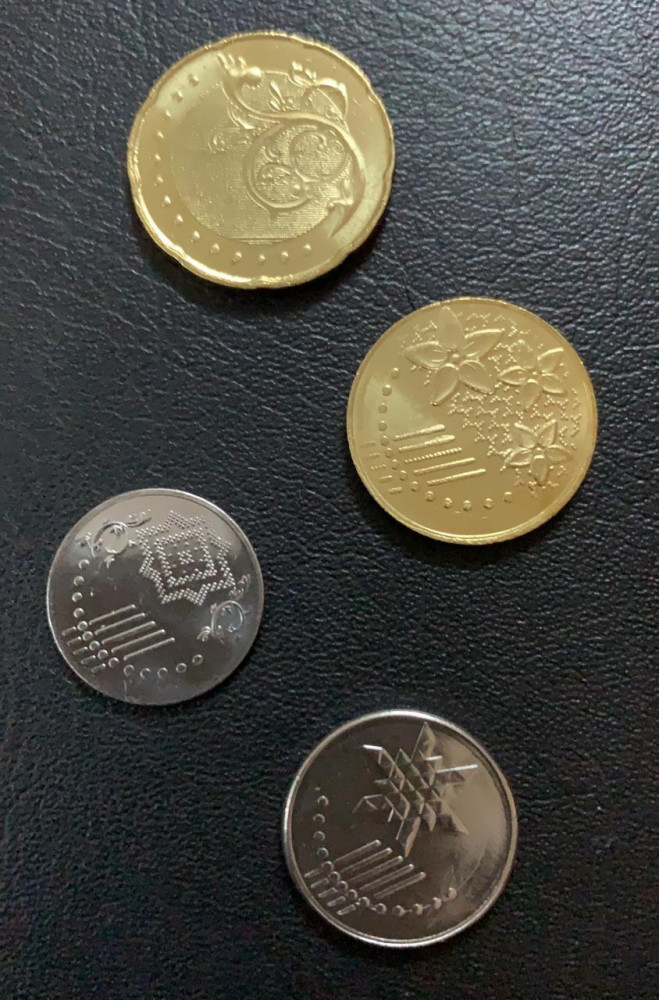 طقم معدني ماليزيا 2018 4 فئات
