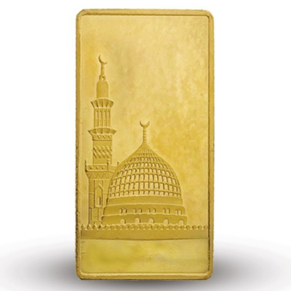 سبيكة ذهب عيار 24 بوزن 50 غرام ديوان الذهب
