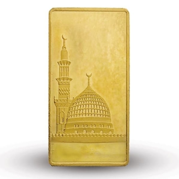 سبيكة ذهب عيار 24 بوزن 15,55 غرام ديوان الذهب