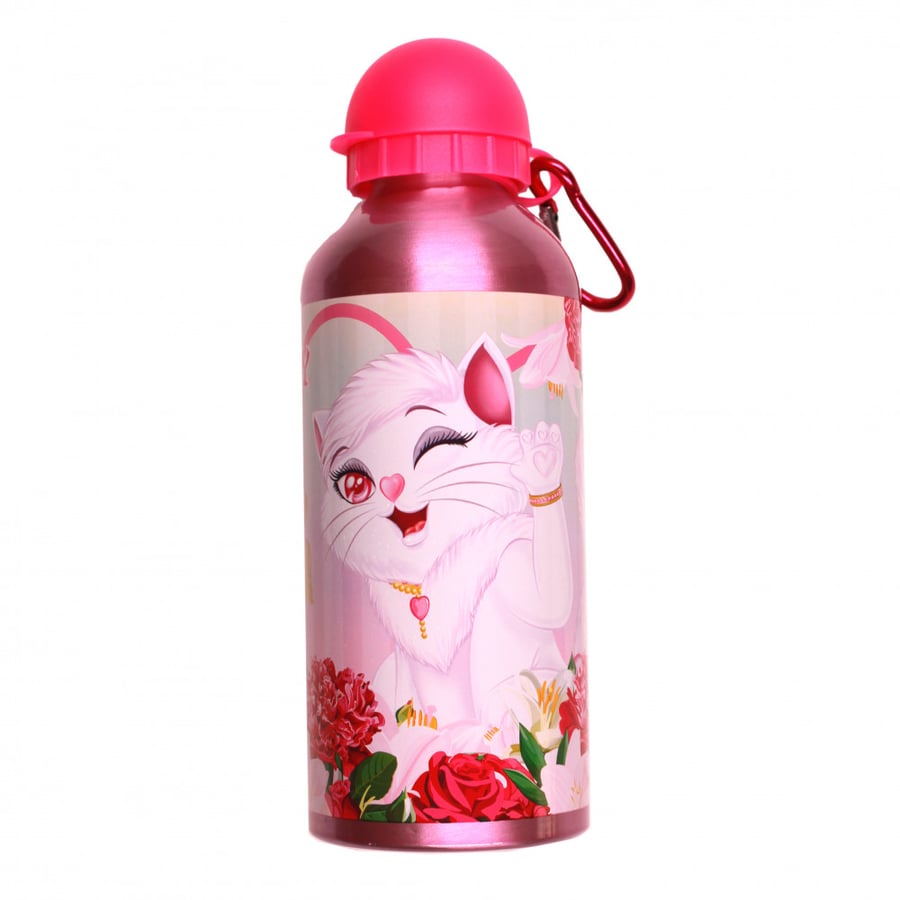 لولوكاتي- زمزمية الومنيوم 600 مل - Lulu Caty Aluminium Water Bottle 600 ml