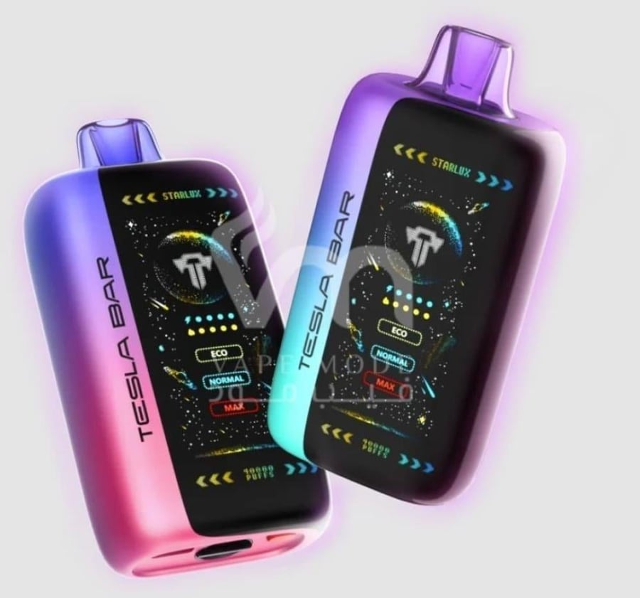 تسلا بار اكس تي 40 الف سحبة بلوبيري ايس TESLA BAR XT 40k PUFFS BLUEBER