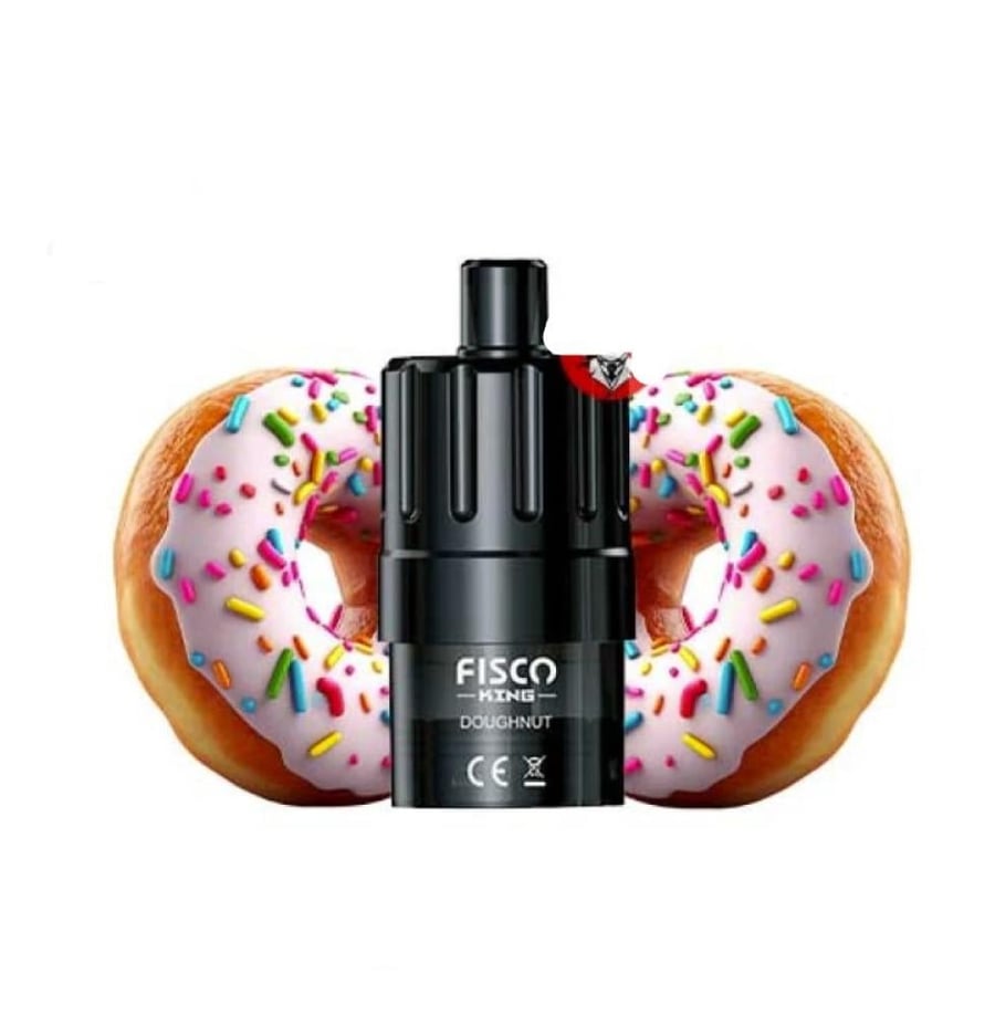 بود فيسكو كنج 25000 موشة دونات FISCO KING PODS 25000 PUFFS DONUT