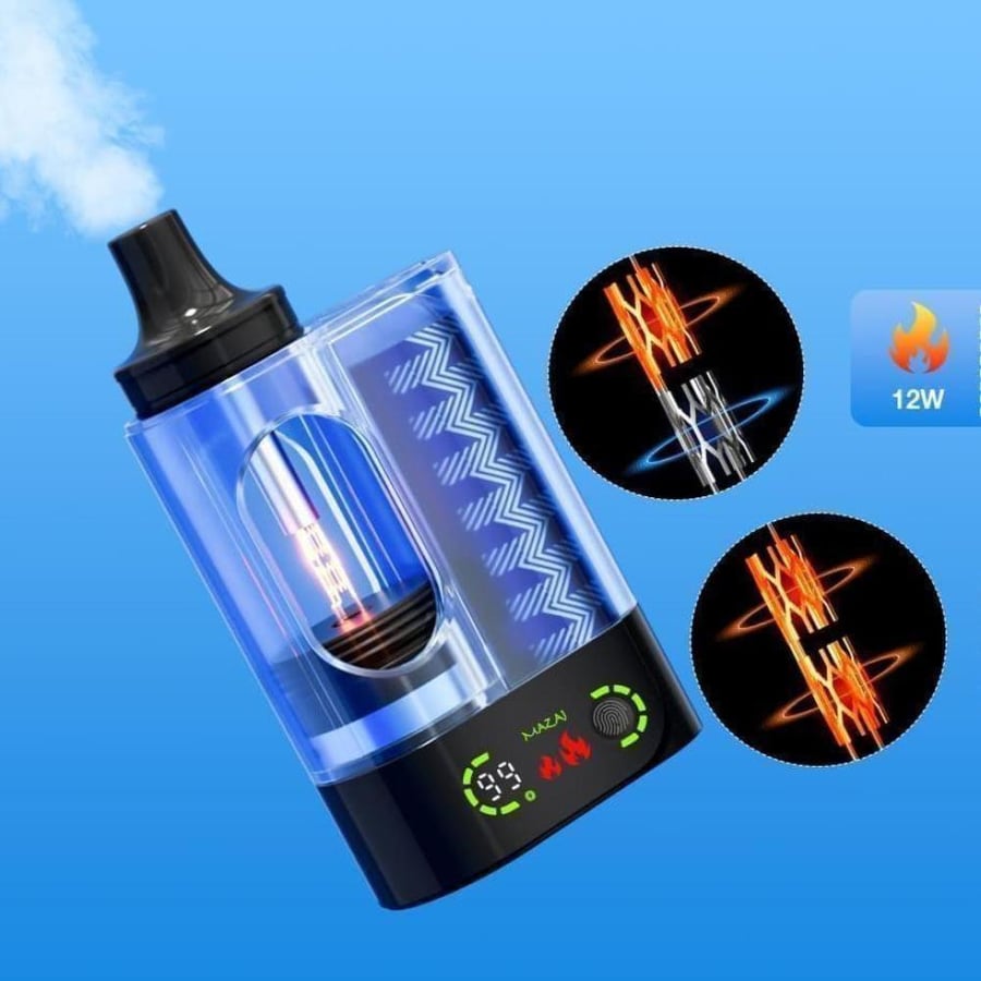 بودات مزاج برو 6000 سحبة مانجو خوخ MAZAJ PODS PRO 6000 PUFFS MANGO PEA