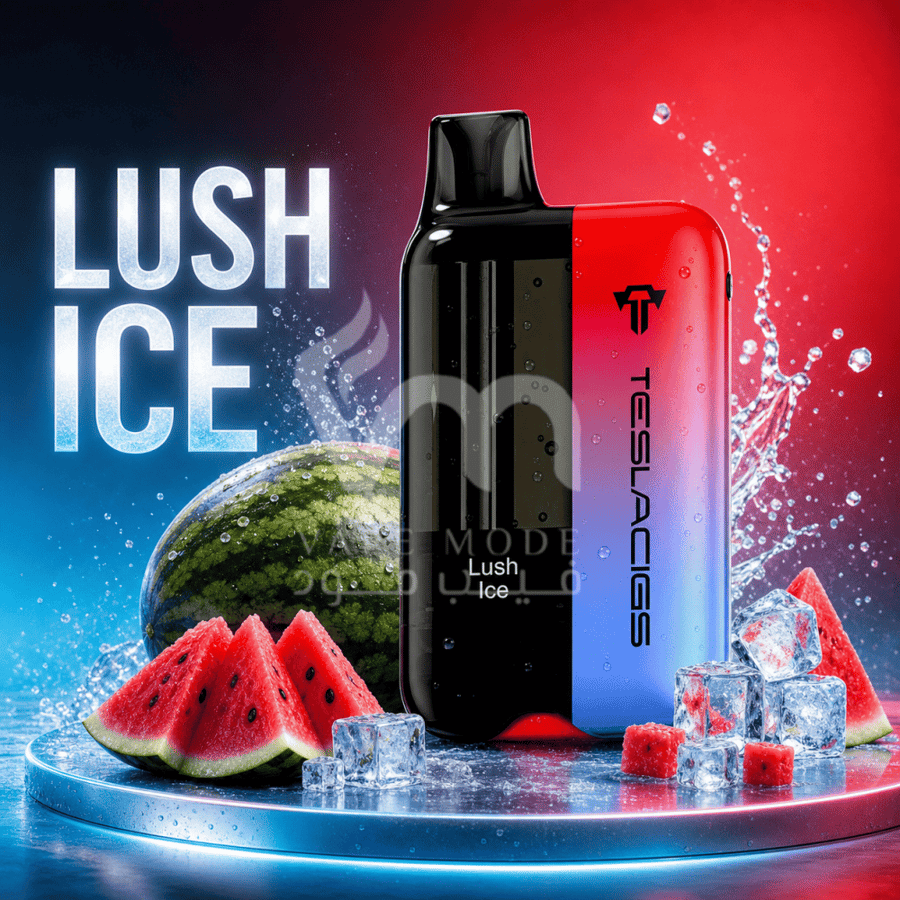 تسلا بار اكس تي 20 الف سحبة بطيخ ايس TESLA BAR XT 20K PUFFS LUSH ICE