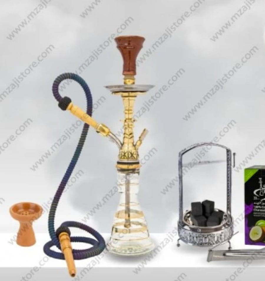 شيشة مجاهد مقاس 22 مع جميع اغرضها