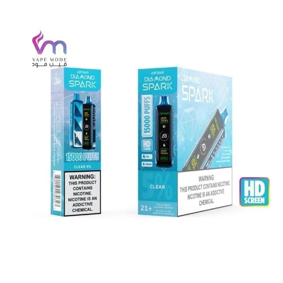 اير بار دايموند سبارك 15 الف سحبة بلوبيري ايس AirBar Diamond Spark 15K
