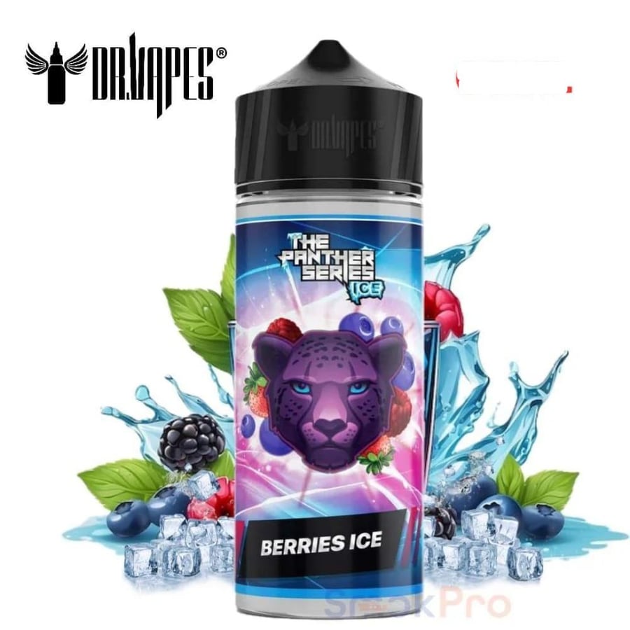 نكهة دكتور فيب بنك بانثر بيري ايس 120 مل Dr VAPE Pink Panther BERRIES