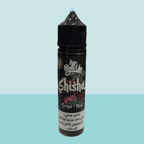 نكهة رول ابز بطعم مكس عنب نعناع 60 مل ROLL UPZ SHISHA GRAPE MINT 60ML