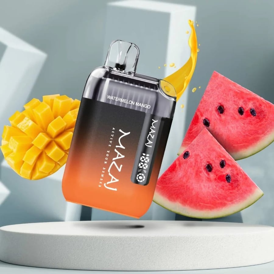 مزاج 9000 سحبة مكس واترميلون مانجو  MAZAJ 9000 PUFFS WATERMELON MANGO
