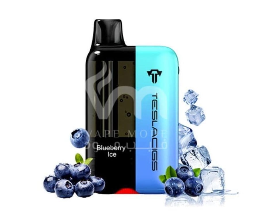 تسلا بار اكس تي 20 الف سحبة بلوبيري ايس TESLA BAR XT 20K PUFFS BLUEBER