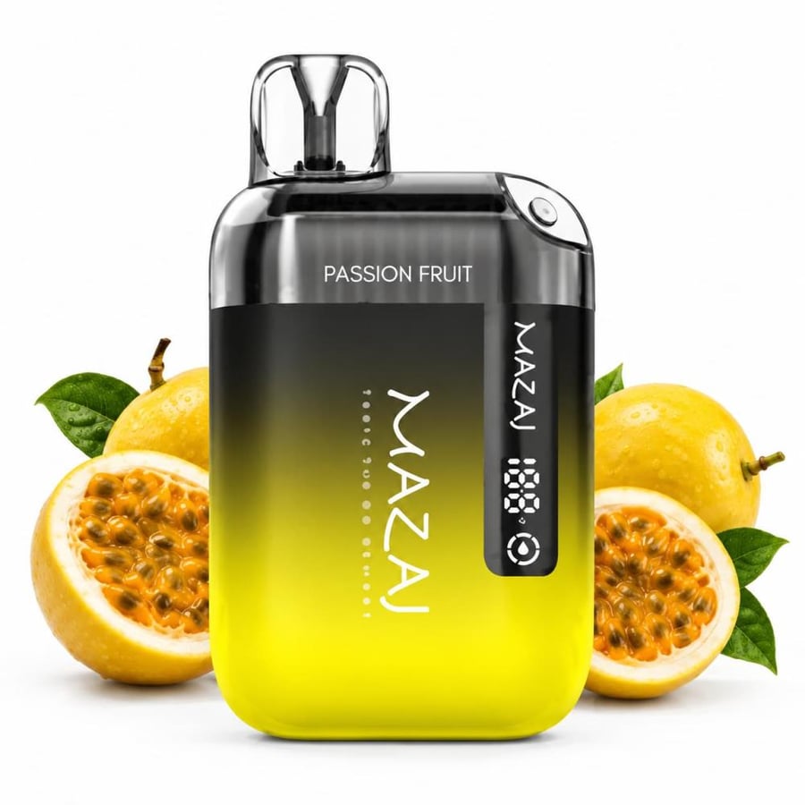 مزاج 9000 سحبة باشن فروت MAZAJ 9000 PUFFS  PASSION FRUIT
