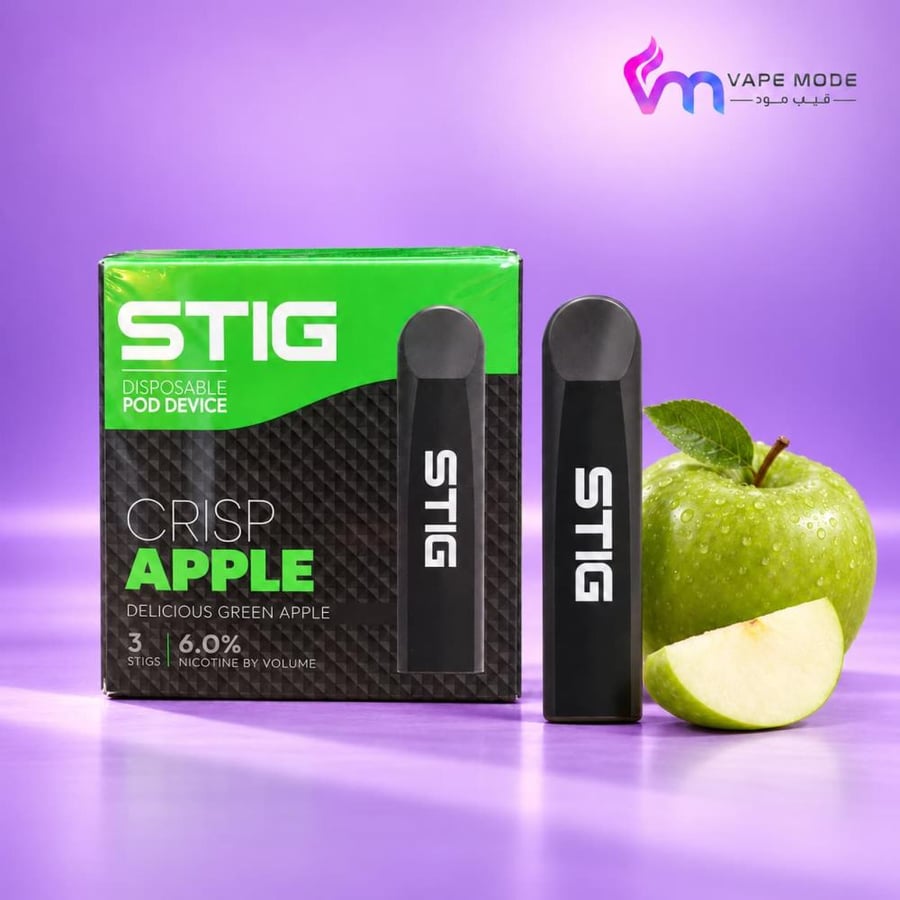 سحبة فيجود ستيج كريسب أبل 3 أجهزة VGOD STIG Crisp Apple