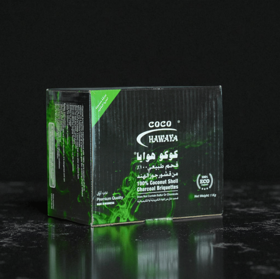 فحم كوكو هوايا اصابع