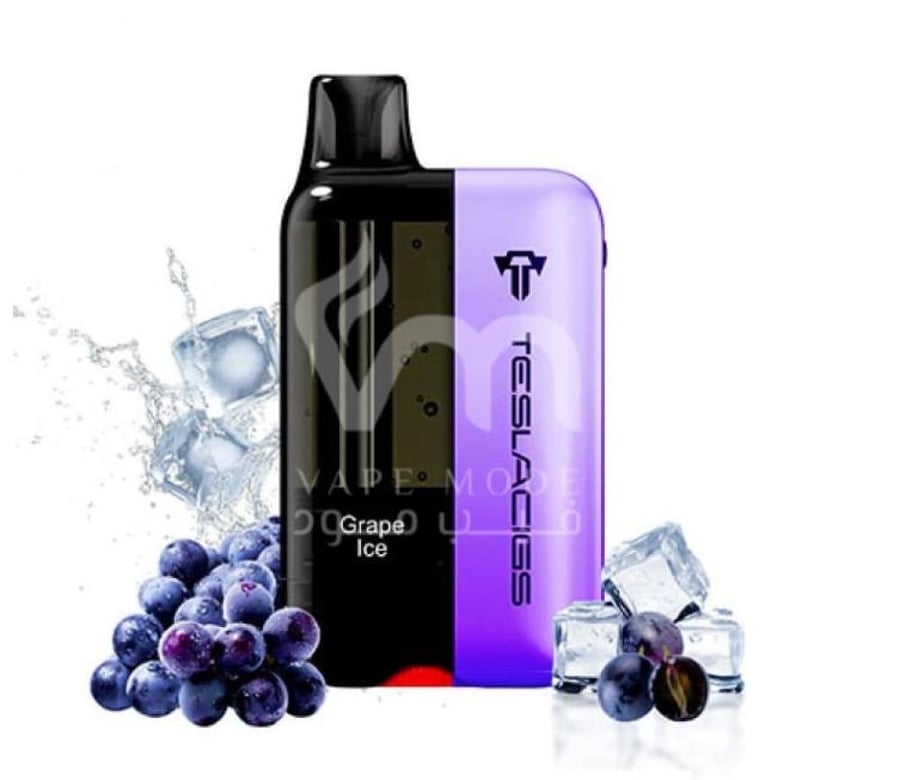 تسلا بار اكس تي 20 الف سحبة عنب ايس TESLA BAR XT 20K PUFFS GRAPE ICE
