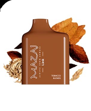 بودات مزاج 8500 سحبة توباكو MAZAJ LINK POD 8500 PUFFS Tobacco Blends