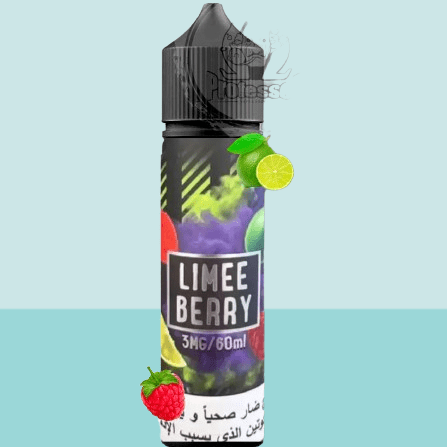 نكهة ليمي بيري بطعم مكس التوت وفراولة والليمون 60 ملSAMS VAPE LIMEE BE
