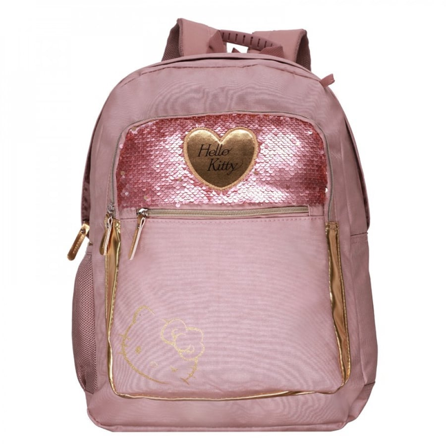 شنطة ظهر 17 انش وردي مع مقلمية - هيلوكيتي Hello Kitty Backpack