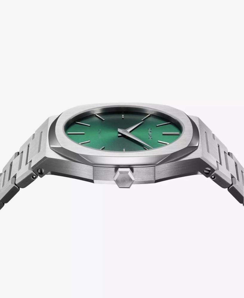 D1 MILANO Scarabeo Ultra Thin Bracelet 40mm Stainless Steel Quartz Watch