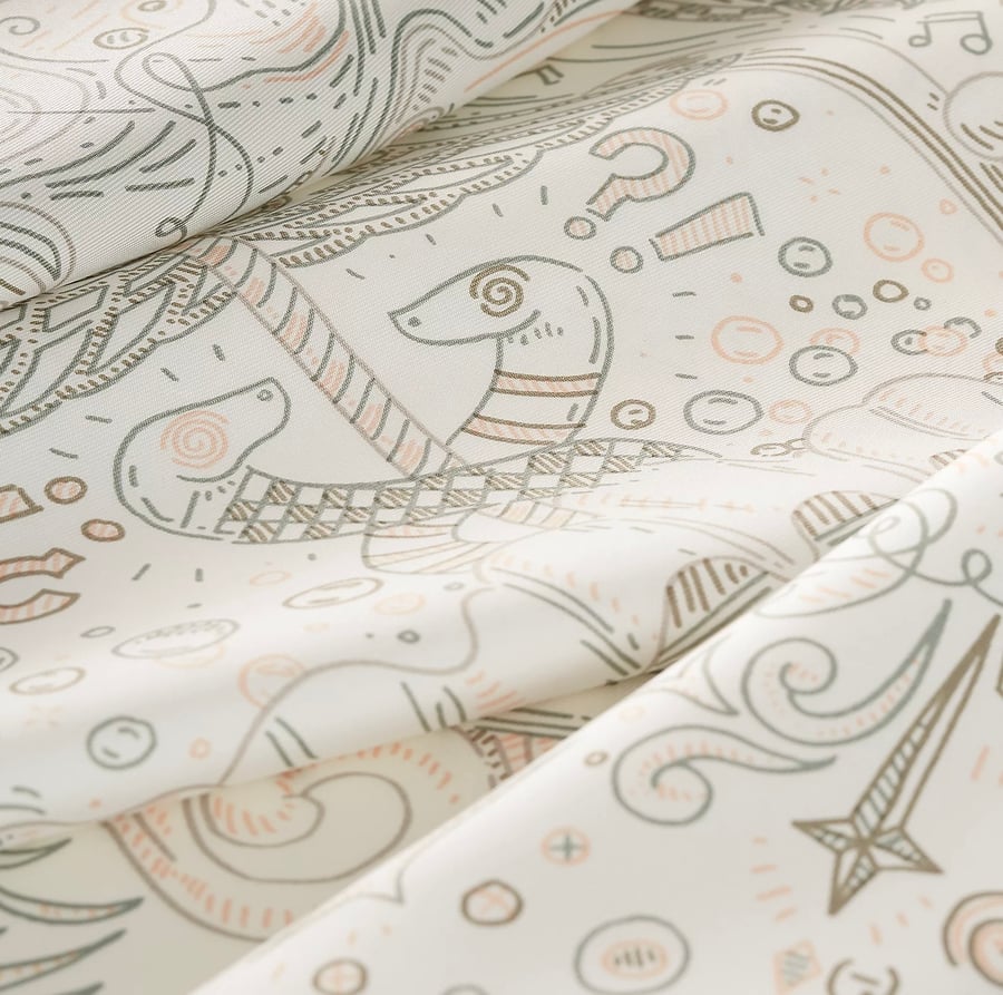 Hermès Please Hold The Line scarf 90