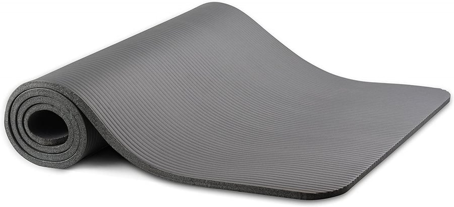 Yoga Mat فرشة يوقا 10 مل لون رصاصي