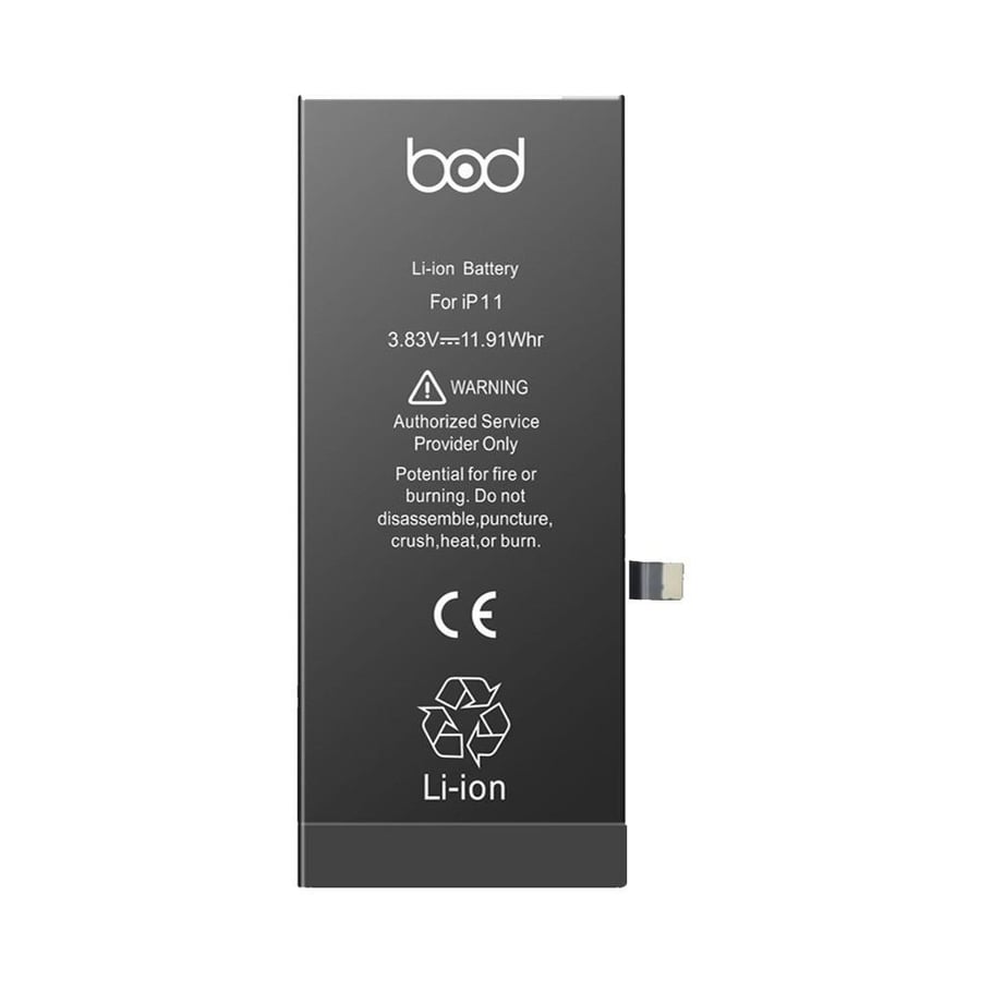 بطارية ايفون 11 من شركة BOD ضمان سنة