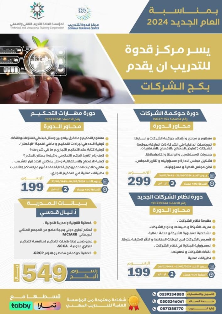 بكج الشركات
