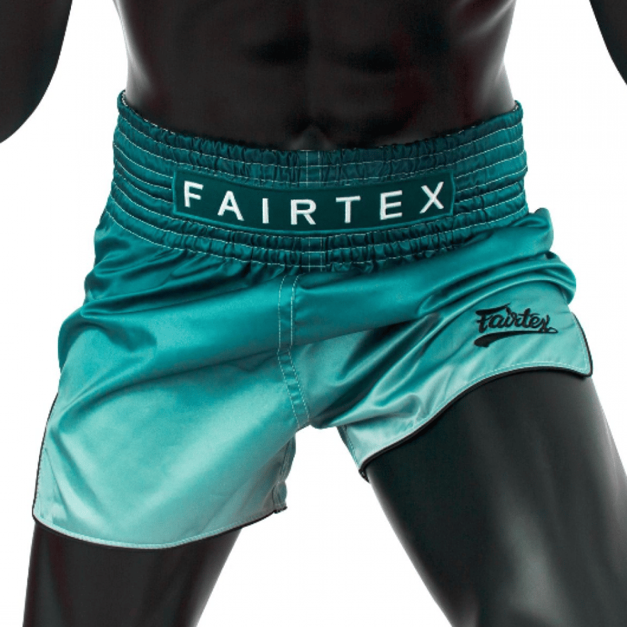 FAIRTEX - "FADE" GREEN MUAY THAI SHORTS (BS1906)