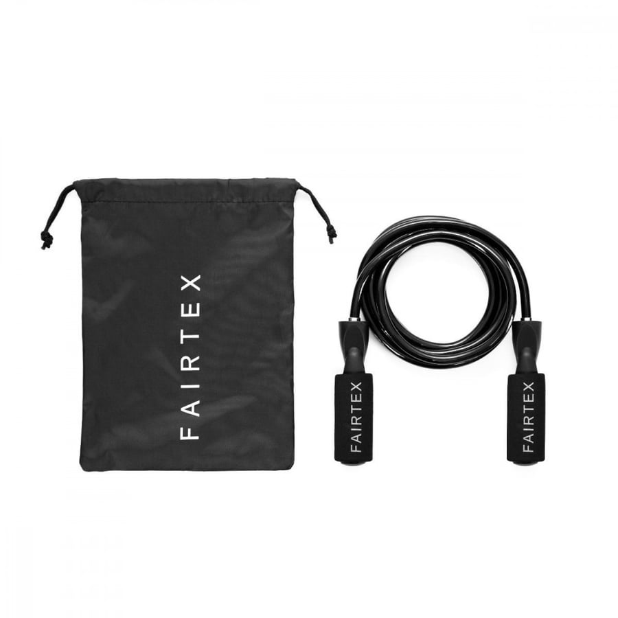 FAIRTEX - ADJUSTABLE SKIPPING ROPE WITH BALL BEARING (ROPE3-Black)