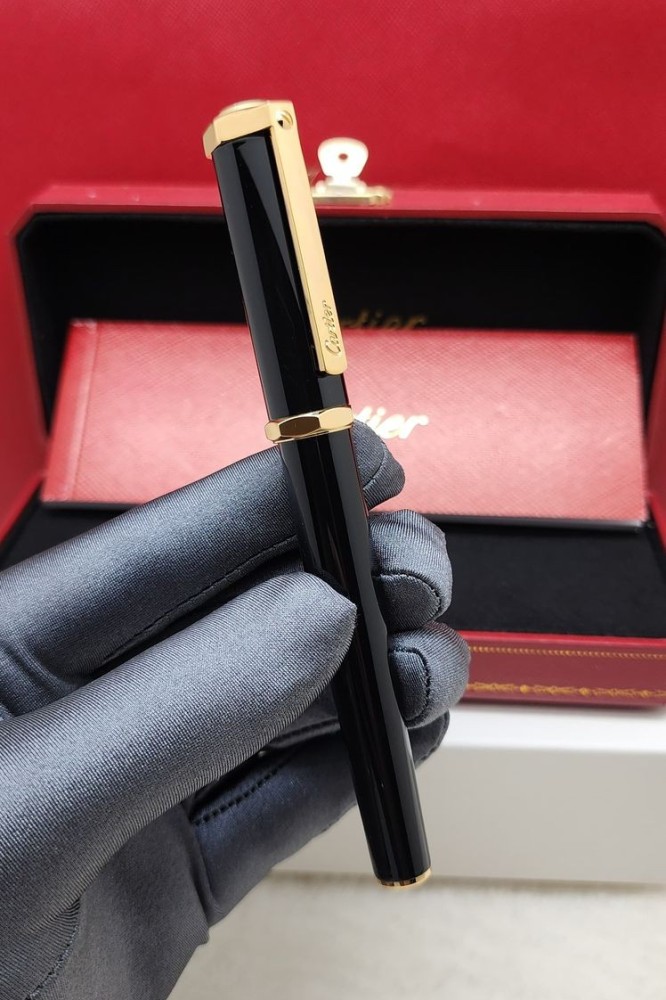 قلم كارتير اسود Cartier متجر تدفق