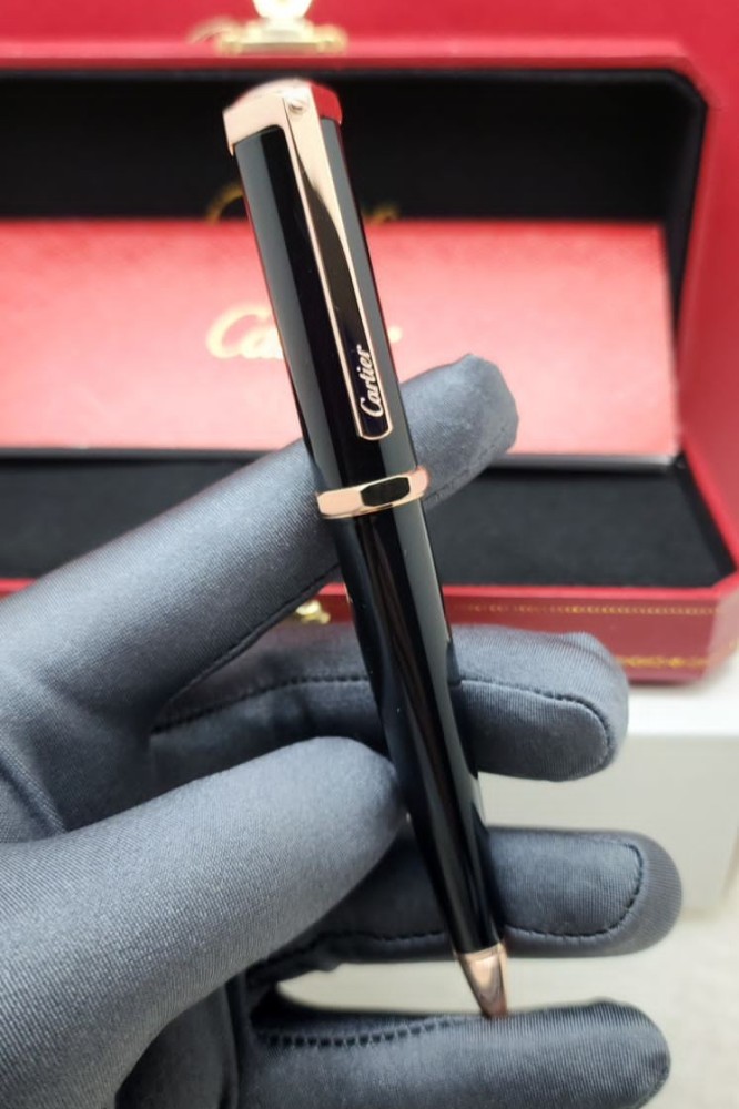 قلم كارتير اسود Cartier متجر تدفق