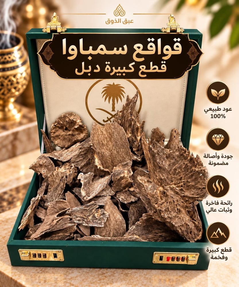 قواقع سمباوا قطع كبيرة دبل