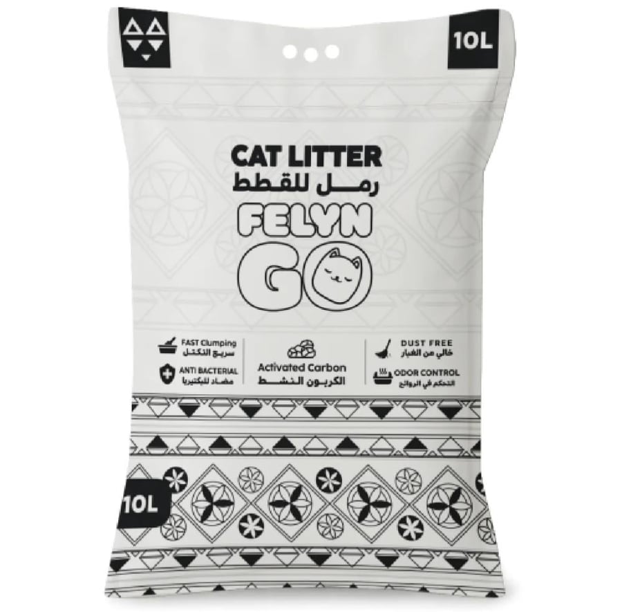 Velaine Goo High Clumping Artificial Cat Litter, 10 Liters, Various Scents