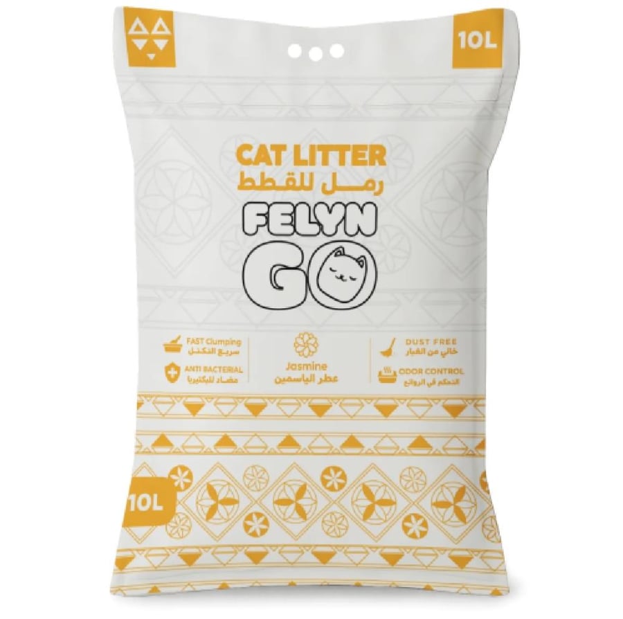 Velaine Goo High Clumping Artificial Cat Litter, 10 Liters, Various Scents