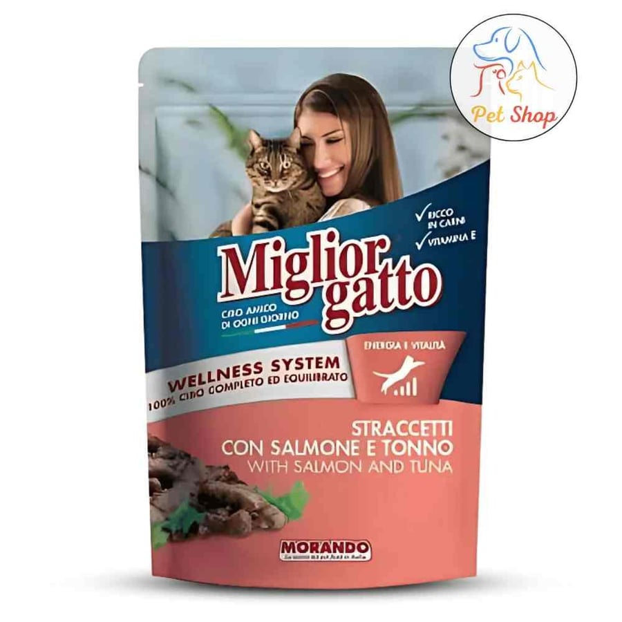 Miglore Wet Cat Food Salmon & Tuna 85g