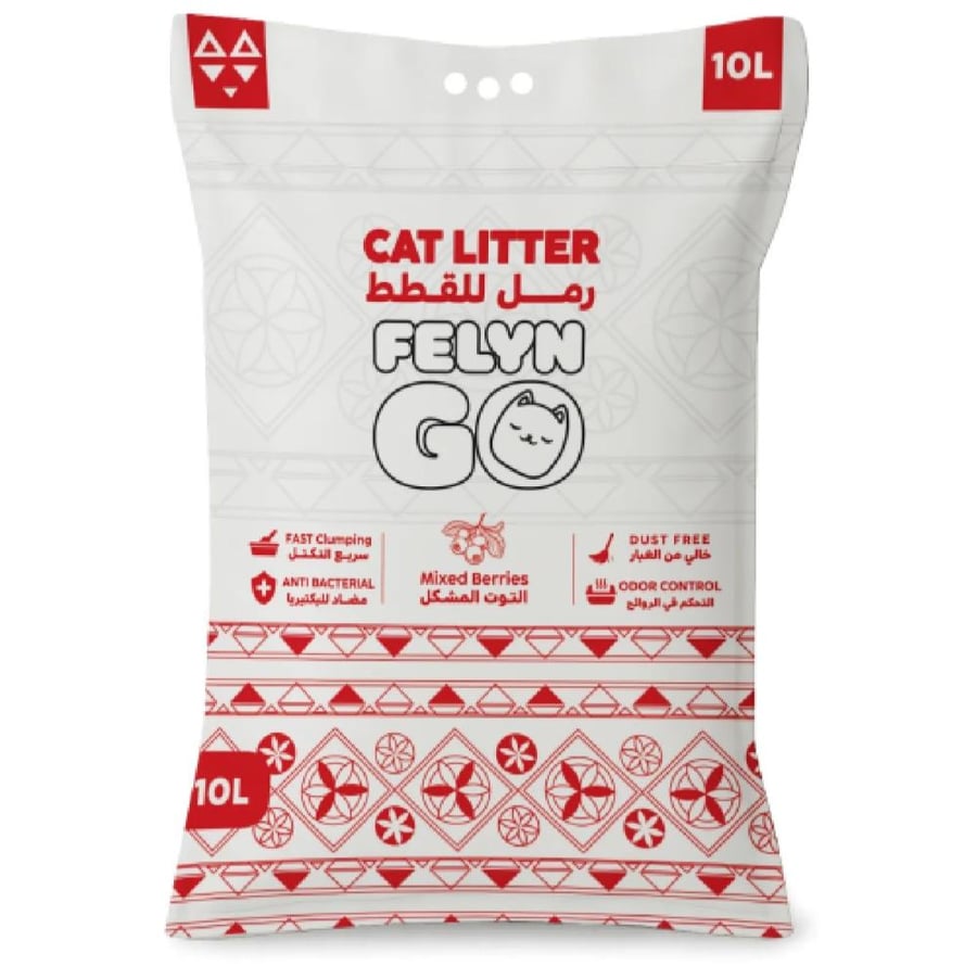 Velaine Goo High Clumping Artificial Cat Litter, 10 Liters, Various Scents