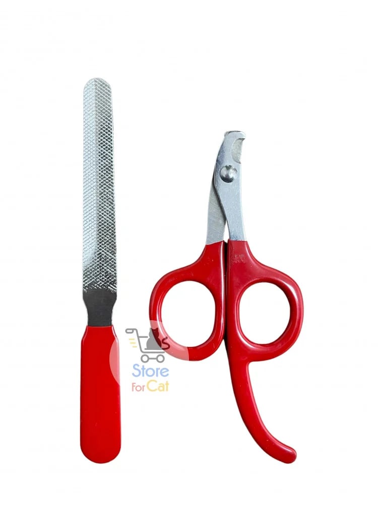 Nail scissors with file