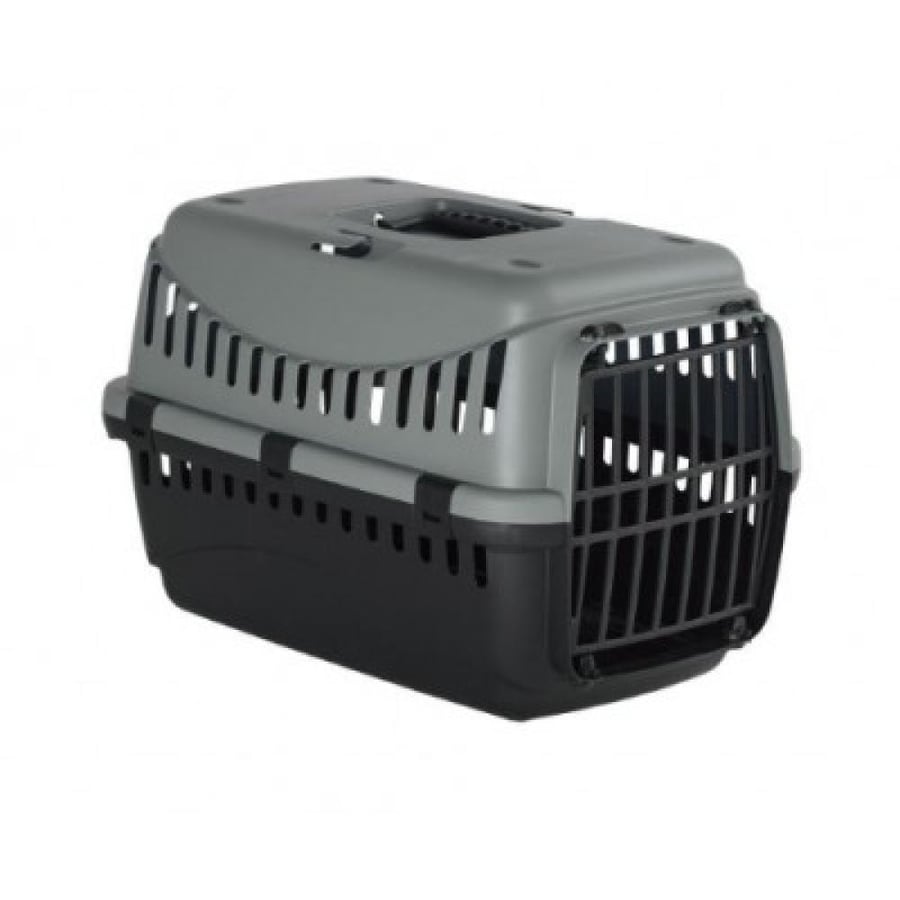 BM Bergamo Cat and Dog Transport Cage - Grey