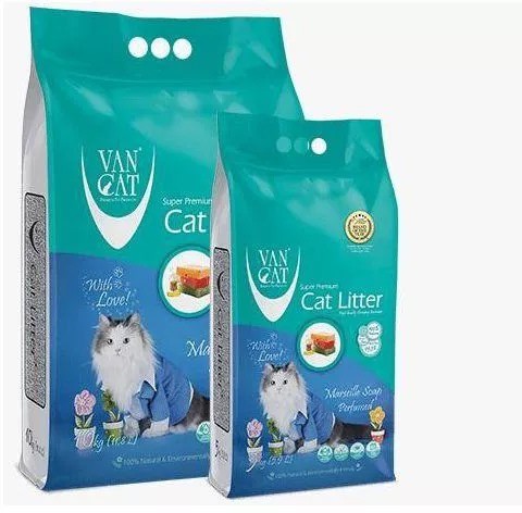 رمل قطط فان كات بريحة الصابون المرسيليا متعدد الاوزان
